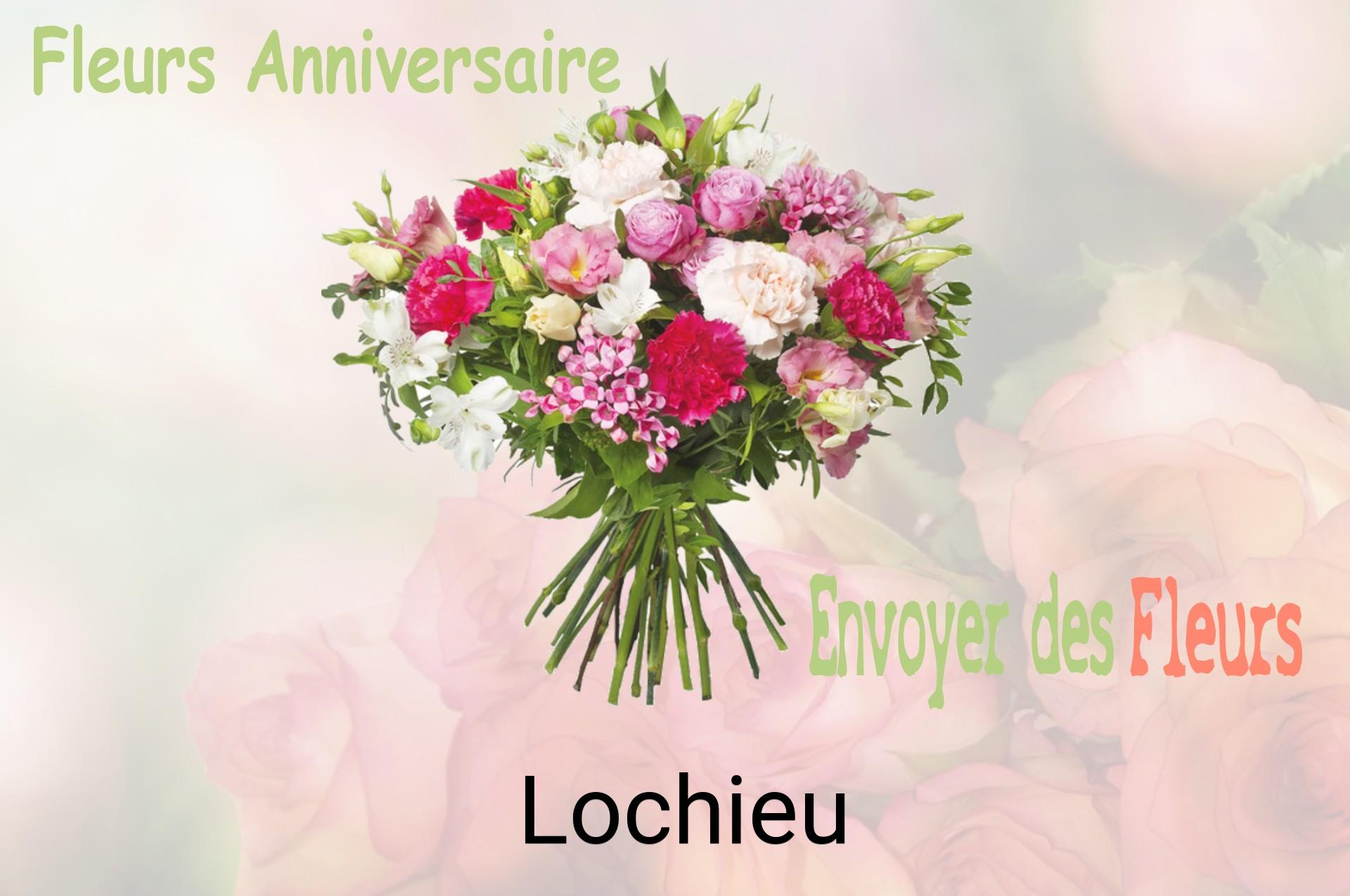 Bouquet de fleurs d’anniversaire livré à Lochieu