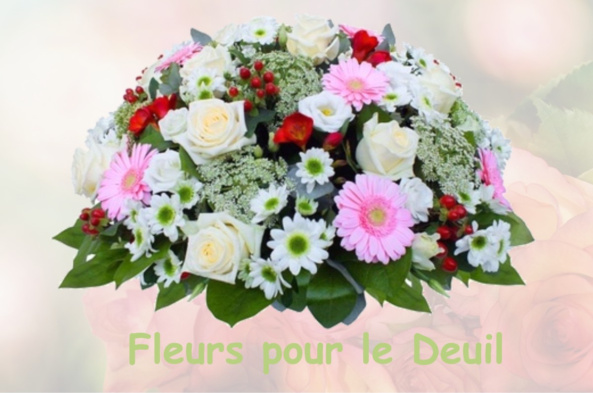 fleurs deuil LOCHIEU